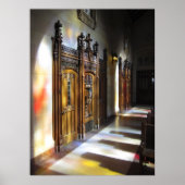 Confession Booth - St. Dominics - San Francisco Poster (Vorne)