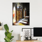 Confession Booth - St. Dominics - San Francisco Poster (Heimbüro)