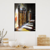 Confession Booth - St. Dominics - San Francisco Poster (Küche)