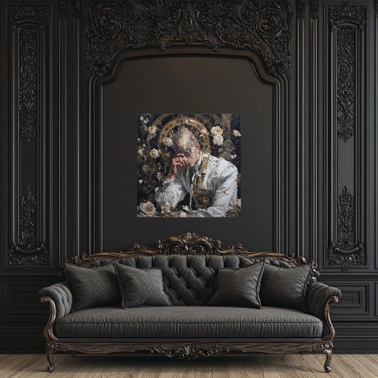 Confessions of a Monocle Maker — Gothic Surreal  Leinwanddruck