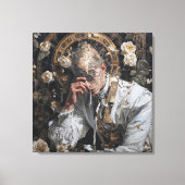 Confessions of a Monocle Maker — Gothic Surreal Leinwanddruck (Vorderseite)