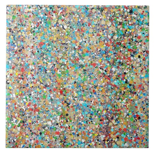 Confetti 6 x 6 Keramiken Tile Fliese (Vorderseite)