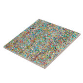 Confetti 6 x 6 Keramiken Tile Fliese (Seite)