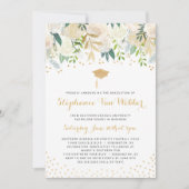 Confetti-Abschlusszeremonie und -Party Einladung (Vorderseite)