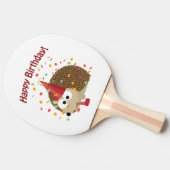 Confetti-alles- Gute zum GeburtstagIgel Tischtennis Schläger (Seitenansicht)