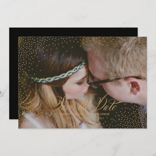 Confetti Ankündigung Datum freihalten (Vorne/Hinten)