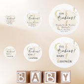Confetti Baby Shower Neutral Twin Storks Konfetti
