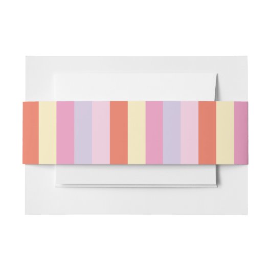 Confetti Bauchband Einladung Bauchband Einladungsbanderole (Vorderseite Beispiel)