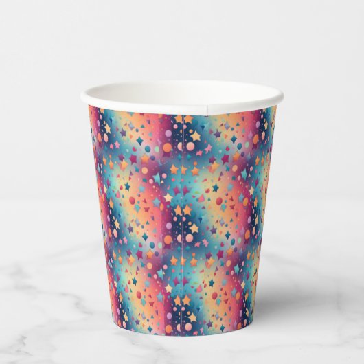 Confetti Bliss Pappbecher (Rechts)