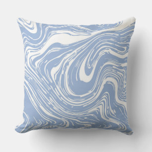 Confetti Blue Marble Dekorative Pillow Kissen