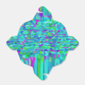 Confetti Blues Fringe Geschenkschachtel (Ungefaltet)