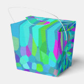 Confetti Blues Fringe Geschenkschachtel (Rückseite)