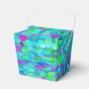 Confetti Blues Fringe Geschenkschachtel