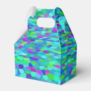 Confetti Blues Fringe Geschenkschachtel