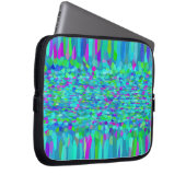 Confetti Blues Fringe Laptopschutzhülle (Vorne Rechts)