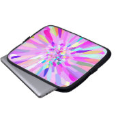 Confetti Blume Pastel Laptopschutzhülle (Vorne Knopf)