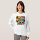 Confetti-Blume T-Shirt (Vorne ganz)