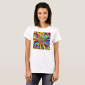 Confetti-Blume T-Shirt (Vorne ganz)