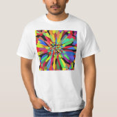 Confetti-Blume T-Shirt (Vorderseite)