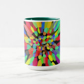 Confetti-Blume Tasse (Zentrum)