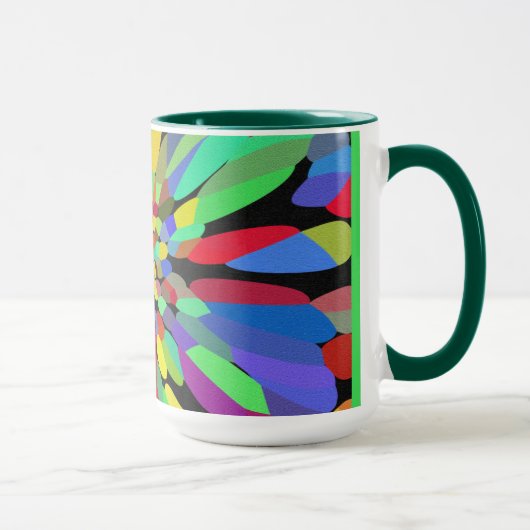 Confetti-Blume Tasse (Rechts)