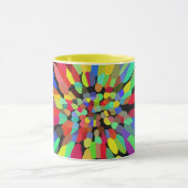 Confetti-Blume Tasse (Zentrum)