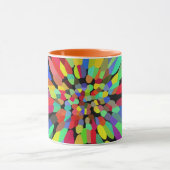 Confetti-Blume Tasse (Zentrum)