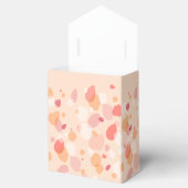 Confetti-Blütenblätter dank Gastgeschenk Hochzeit Geschenkschachtel (Geöffnet)