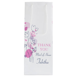 Confetti Blütenblätter Hochzeitsweinbeutel Trauzeu Geschenktüte Für Weinflaschen