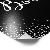 Confetti Boo | Halloween Art Print Fotodruck (Ecke)