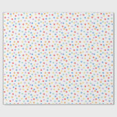 Confetti Brights (Punkte) Geschenkpapier (Flach)