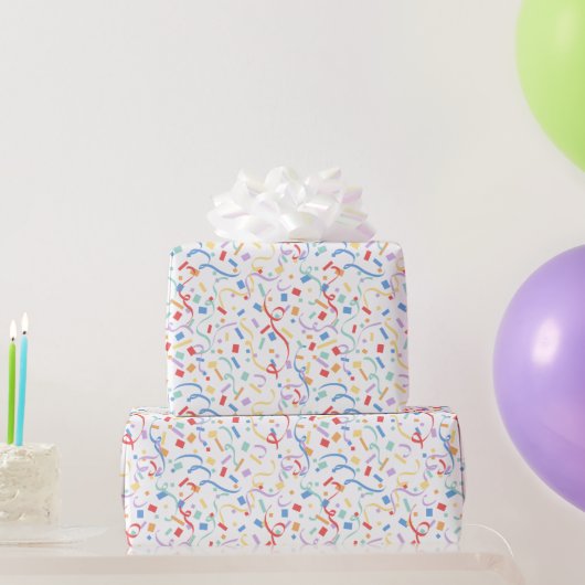 Confetti Brights (Überraschung) Geschenkpapier (Partygeschenke)