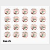 Confetti Cake Pops Stickers Labels (Blatt)