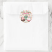 Confetti Cake Pops Stickers Labels (Tasche)