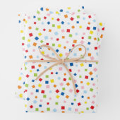 Confetti Celebration Geschenkpapier Set (Beispiel)