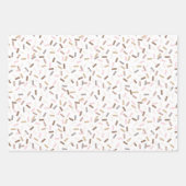 Confetti Chic (Sprinkles) Geschenkpapier Set (Vorderseite 3)