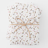 Confetti Chic (Sprinkles) Geschenkpapier Set (Beispiel)