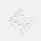Confetti Cocktail/Dessert Napkins Serviette (Ecke)