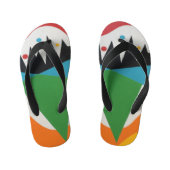 Confetti Cone Kids’ Flip Flops Kinderbadesandalen (Fußbett)