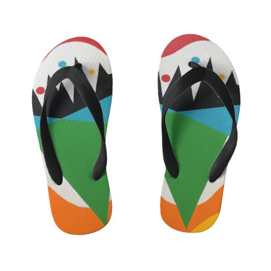Confetti Cone Kids’ Flip Flops Kinderbadesandalen (Fußbett)