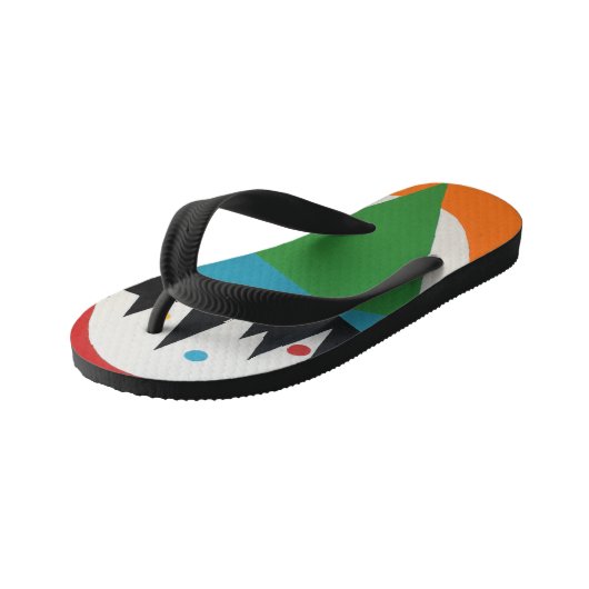 Confetti Cone Kids’ Flip Flops Kinderbadesandalen (Schrägansicht)