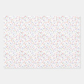 Confetti Contemporary (Sprinkles) Geschenkpapier Set (Vorderseite 2)