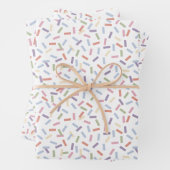 Confetti Contemporary (Sprinkles) Geschenkpapier Set (Beispiel)