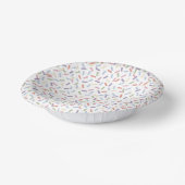 Confetti Contemporary (Sprinkles) Pappteller (Gewinkelt)
