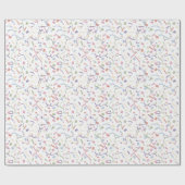 Confetti Contemporary (Überraschung) Geschenkpapier (Flach)