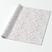 Confetti Contemporary (Überraschung) Geschenkpapier (Ungerollt)