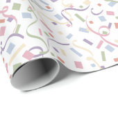Confetti Contemporary (Überraschung) Geschenkpapier (Rolleneckpunkt)