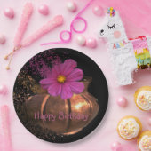 Confetti Copper Cosmos Geburtstag Pappteller (Party)