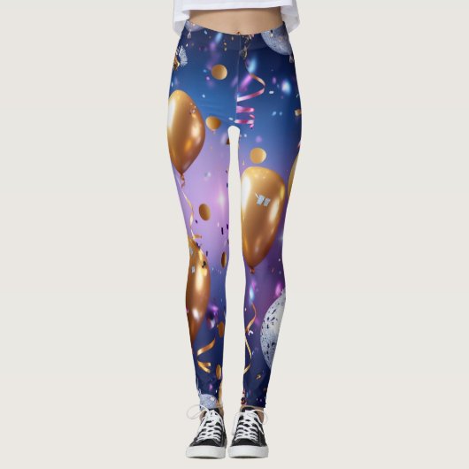 Confetti Countdown Leggings (Vorderseite)