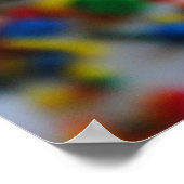 Confetti Cupcakes Print Poster (Ecke)